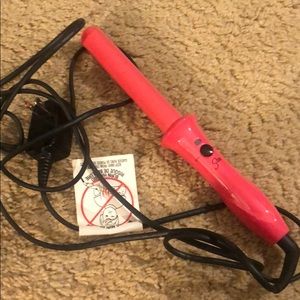 Sultra BOMBSHELL 1" Pink Curling Wand Iron